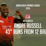 Andre Russell'S 27 Runs Against Fortune Barishal | Bpl 2024