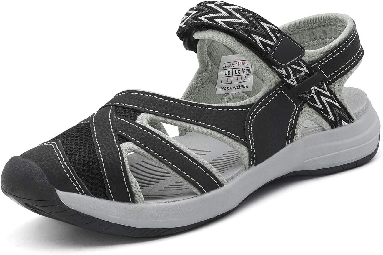 DREAM PAIRS Women's Sport Athletic Sandals Outdoor Hiking Sandals