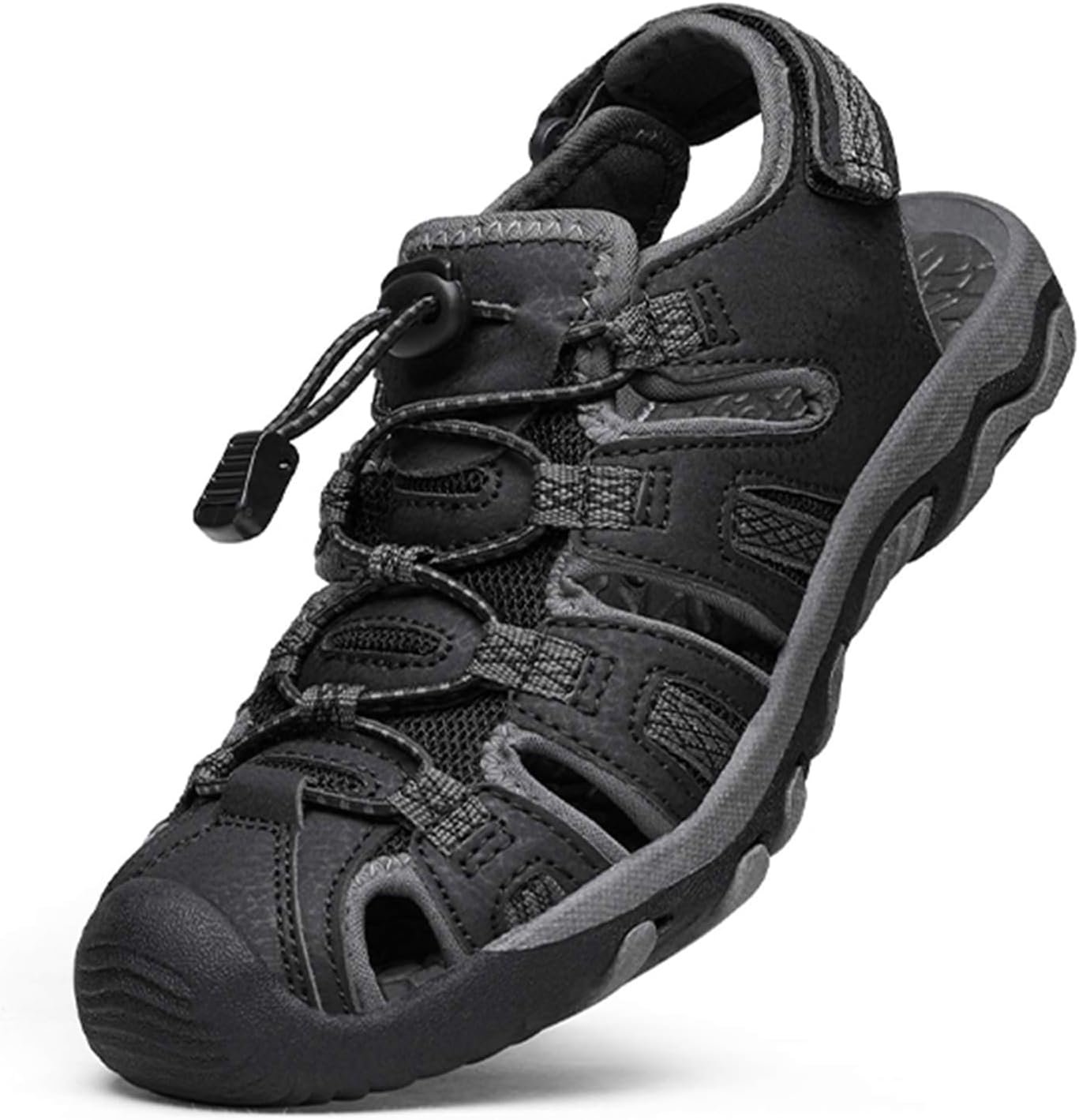 DREAM PAIRS Boys Girls Summer Outdoor Athletic Sport Sandals Walking Hiking Hook and Loop Adjustable Multicolor for Toddler/Little/Big Kids
