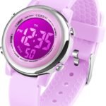 cofuo Kids Digital Sport Waterproof Watch for Girls Boys, Kid Sports Outdoor LED Electrical Watches with Luminous Alarm Stopwatch Child Wristwatch