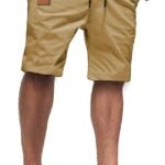 Mens Casual Flat Front Shorts Running Shorts for Men with Multi Pocket Athletic Shorts for Summer