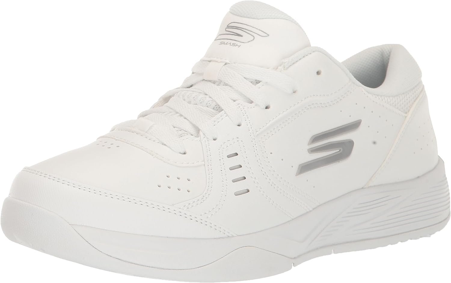 Skechers Women's Viper Court Smash Athletic Indoor Outdoor Pickleball Shoe | Relaxed Fit Sneaker