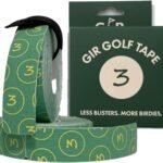 Golf Blister Tape - 2 Pack for Protection Against Blisters & Hot Spots on Hands & Fingers, Flexible, Waterproof, Pre-Cut Golf Finger Tape, Sports Athletic Tape, 4 Way Stretch
