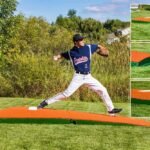 10" Full Length Oversized Practice Mound - Two-Piece - Practice Pitching Mounds