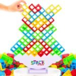 Stack Attack - Fun for Kids and Adults, Stacking Balance Game, Perfect for Family Game Night, Classrooms, Portable for Travel, Popular Social Media Games, Ages 3+