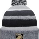 NCAA Prime Cuffed Fold Over Pom Pom Winter Knit Hat Beanie
