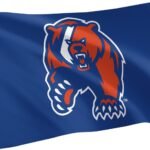 Desert Cactus United States Coast Guard Academy 100% Polyester Indoor Outdoor 3x5 feet Banner USCGA Bears (Flag C)