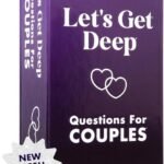 Let's Get Deep by Relatable, A Question Card Game for Couples, Great for Date Night Ideas, Couples Gifts, Wedding Gifts, and Long Distance Relationship Gifts, Includes 300 Cards to Build Up Intimacy
