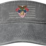 West Point Military Academy West Point Academy Logo Sport Sun Visor Hats Cotton Ball Caps Empty Top Baseball Sun Cap for Men