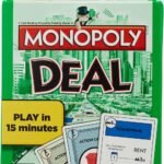 Monopoly Deal Card Game, Quick-Playing Family Game, 2-5 Players, Fun Summer Activities, Vacation Travel Essentials, Ages 8+
