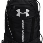Under Armour Unisex-Adult Undeniable Sackpack , Black (001)/Metallic Silver , One Size Fits Most