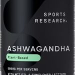 Sports Research® Ashwagandha Softgels with Coconut MCT Oil - Natural Adaptogen Made with Shoden® Ashwa for Relaxation, Calm & Sleep Support - Gluten Free & Vegan Friendly - 60 Count