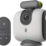 Chameleon AI Auto Sports Action Camera - 4K 60FPS Soccer Camera and Basketball Tracking Camera for Team Sports, Live Streaming, No Subscription, Works with iOS & Android (Pearl Grey)