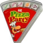 University Games, Pizza Party Dice Game, Dice Game for Kids and Families, Ages 6+