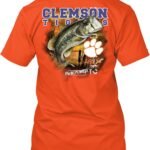 New World Graphics NCAA - Bass Fishing T Shirt - Officially Licensed Apparel