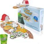 How Brave is Mave? - The First Table-Edge Stack Game, Card-Balancing, Goat-Saving Mayhem - Great for Family Game Night, Ages 6-99, Competitive and Collaborative - Laugh, Stack, and Topple