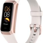 Fitness Tracker with Heart Rate/Blood Oxygen/Sleep Monitor, 20+ Sports Modes Smart Watches for Women/Men, Activity & Step Tracker Smart Watch for Android/iOS Phones (White)