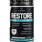 SASCHA FITNESS Cortisol Night Support Pills For Metabolism, Hormonal Support, Inmune System, Restor, Weight Loss Supplements-Vegan-120 Natural Cap