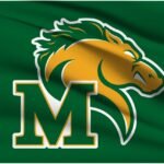 Outdoor College Waterproof Banner Compatible for Pacers,Marywood 3x5 ft Sports Flag for University Academy Team with Grommets For Party Anniversary,Double Sided