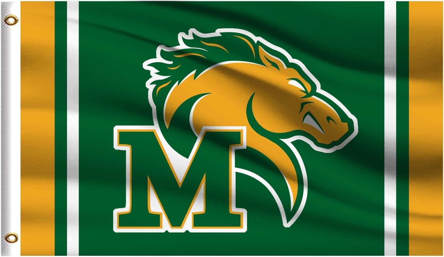 Outdoor College Waterproof Banner Compatible for Pacers,Marywood 3x5 ft Sports Flag for University Academy Team with Grommets For Party Anniversary,Double Sided