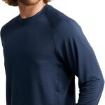 HUK Men's A1a Crew, Quick-Dry, Breathable Fishing Shirt