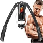 EAST MOUNT Twister Arm Exerciser - Adjustable 22-440lbs Hydraulic Power, Home Chest Expander, Shoulder Muscle Training Fitness Equipment, Arm Enhanced Exercise Strengthener.