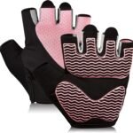 Sunnex Gym Gloves - Fingerless, Breathable Workout Gloves for Weightlifting, Cycling & More